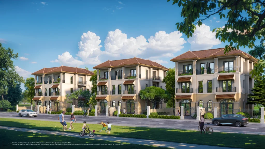 Biệt thự song lập tại Vinhomes Green City