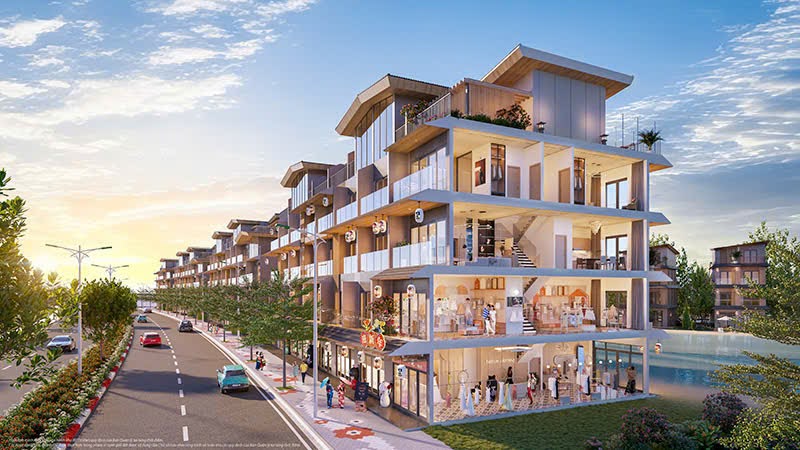 Nhà phố thương mại tại Vinhomes Green City