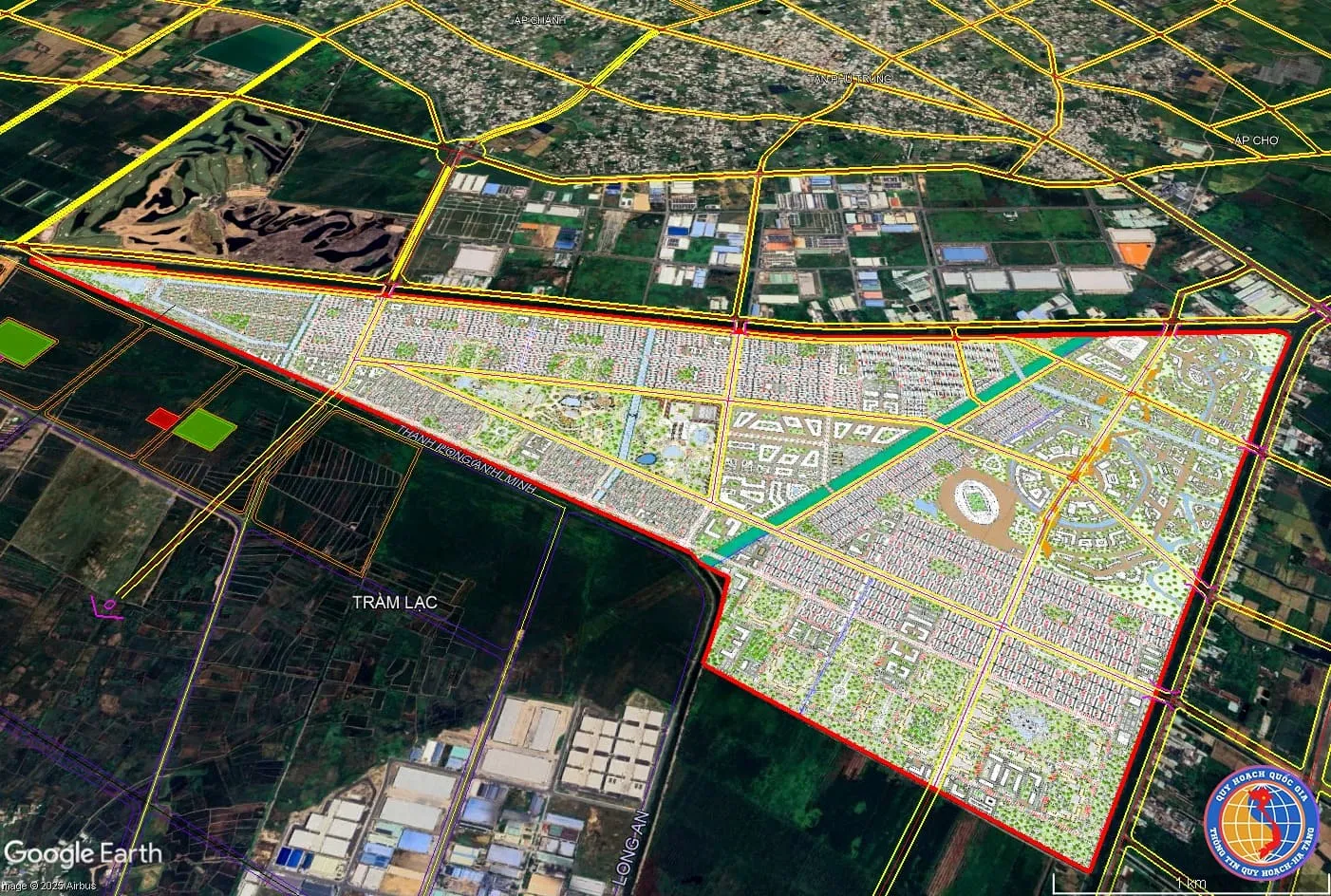 Mặt bằng phân khu Vinhomes Sai Gon Park Hóc Môn
