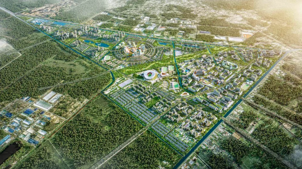 Tổng thể dự án vinhomes hóc môn