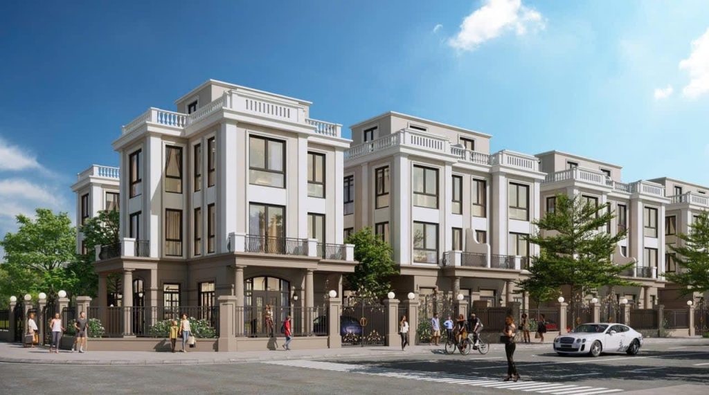 Biệt thự Vinhomes Saigon Park – kiến trúc tân cổ điển, sân vườn riêng tư, garage ô tô