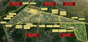 Tổng mặt bằng tiện ích dự án Vinhomes SaiGon Park