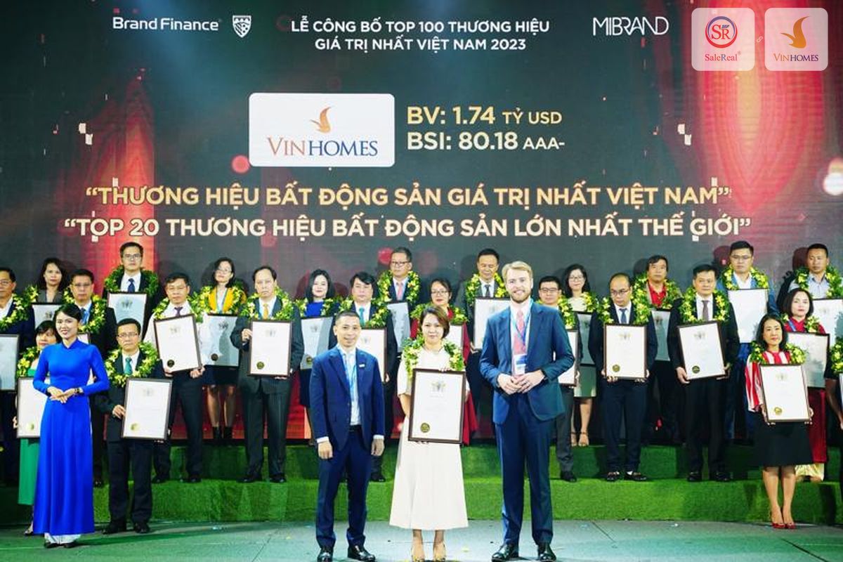 Chủ đầu tư Vinhomes và các giải thưởng