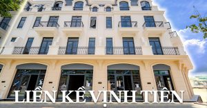 Dãy nhà phố thương mại đã hoàn thiện tại phân khu Vịnh Tiên, Vinhomes Green Paradise Cần Giờ